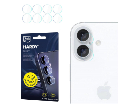 Szkło i folia ochronna 3mk Hardy Fusion Lens Protection do Apple iPhone 16 Plus